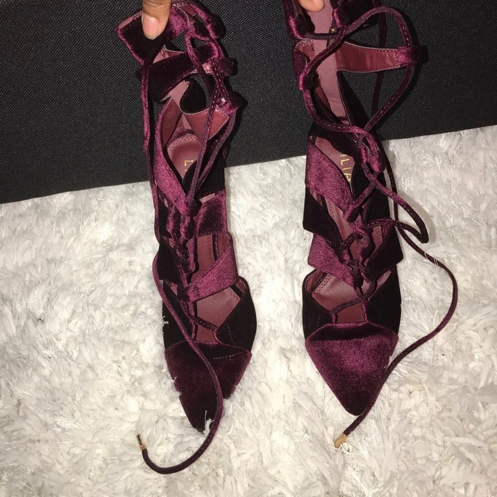 Burgundy heels/shoes for sale